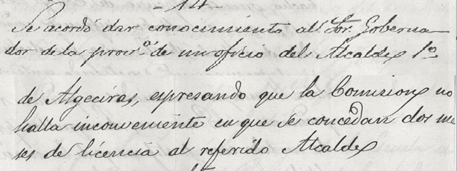 Dos meses de licencia para el primer Alcalde de Algeciras.
