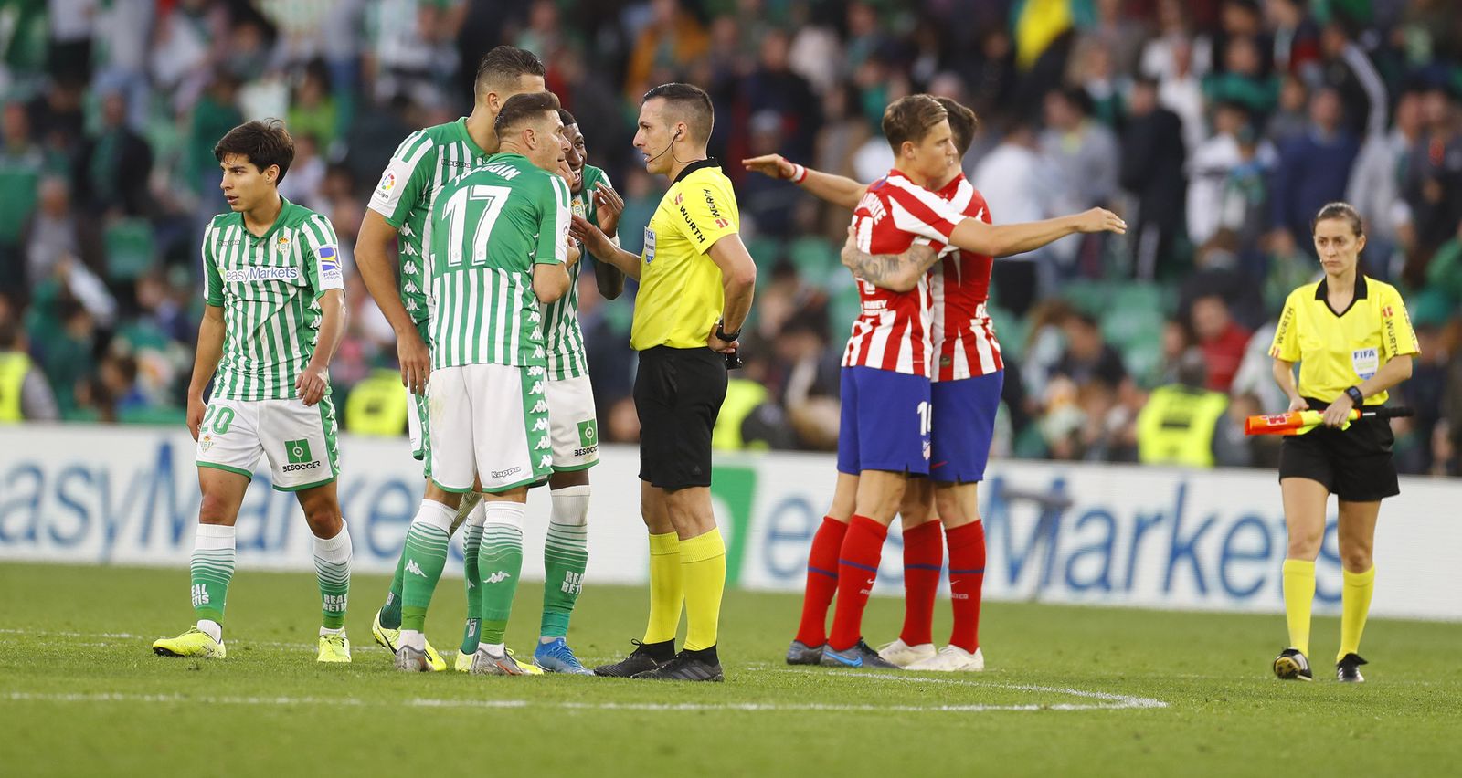 Las imágenes del Betis-atlético de Madrid