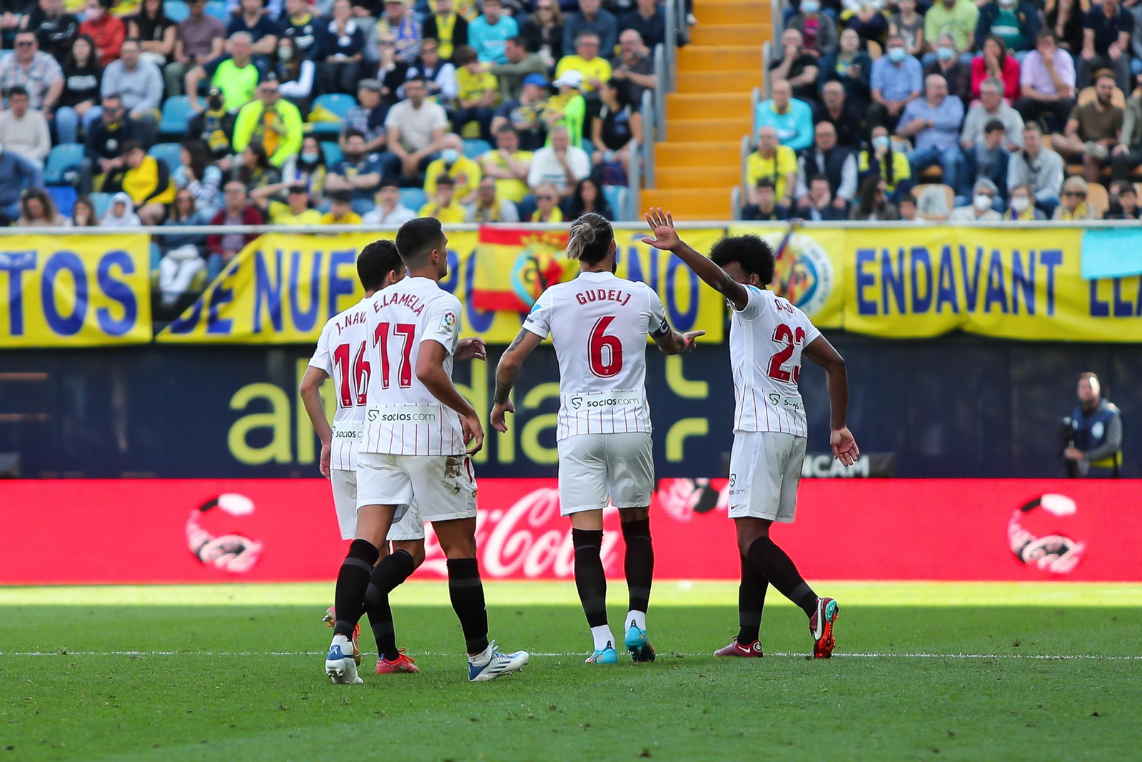 Las imágenes del Villarreal-Sevilla