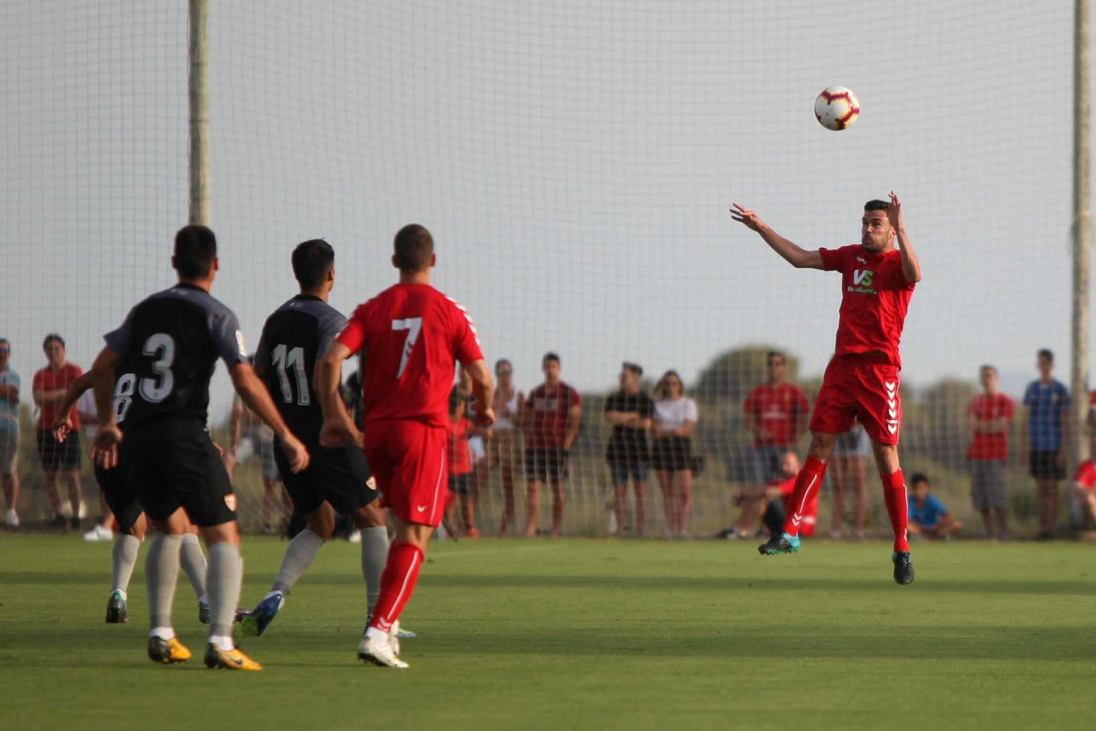 Las imágenes del Murcia-Sevilla de pretemporada