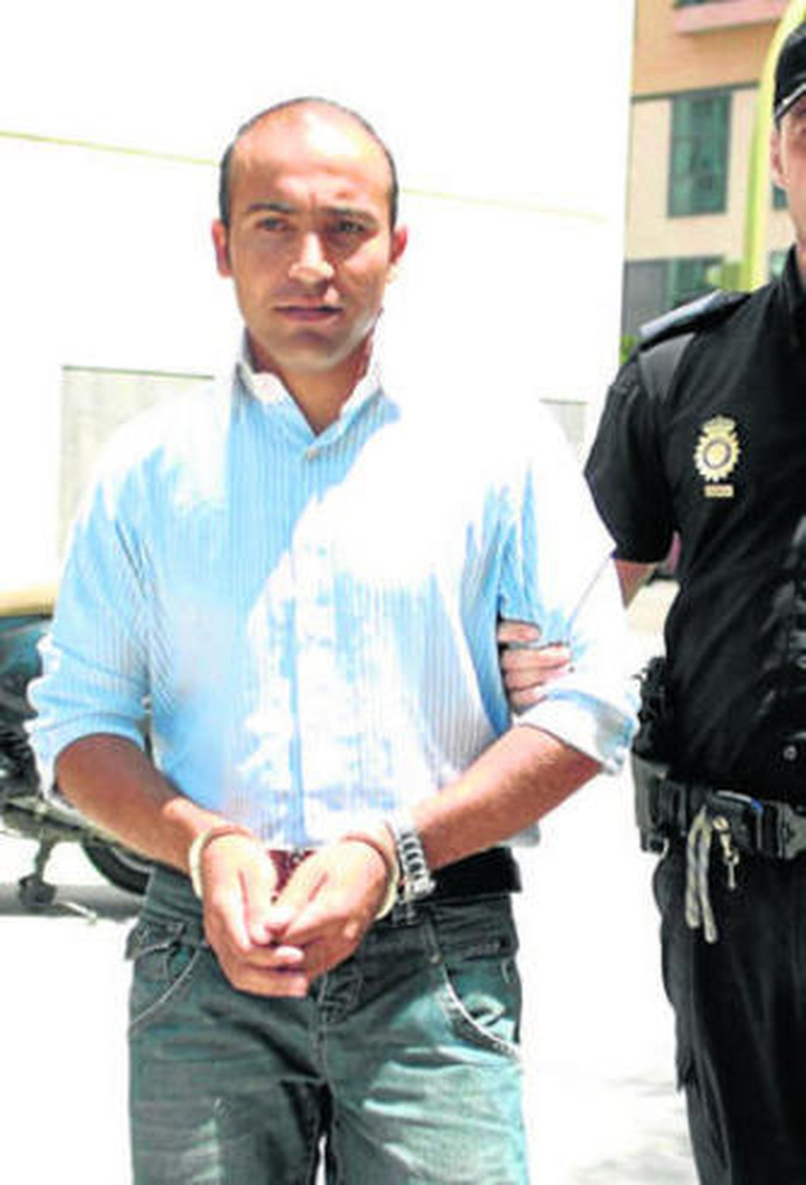 El kurdo Jom Hokman, ayer a su llegada a los juzgados.