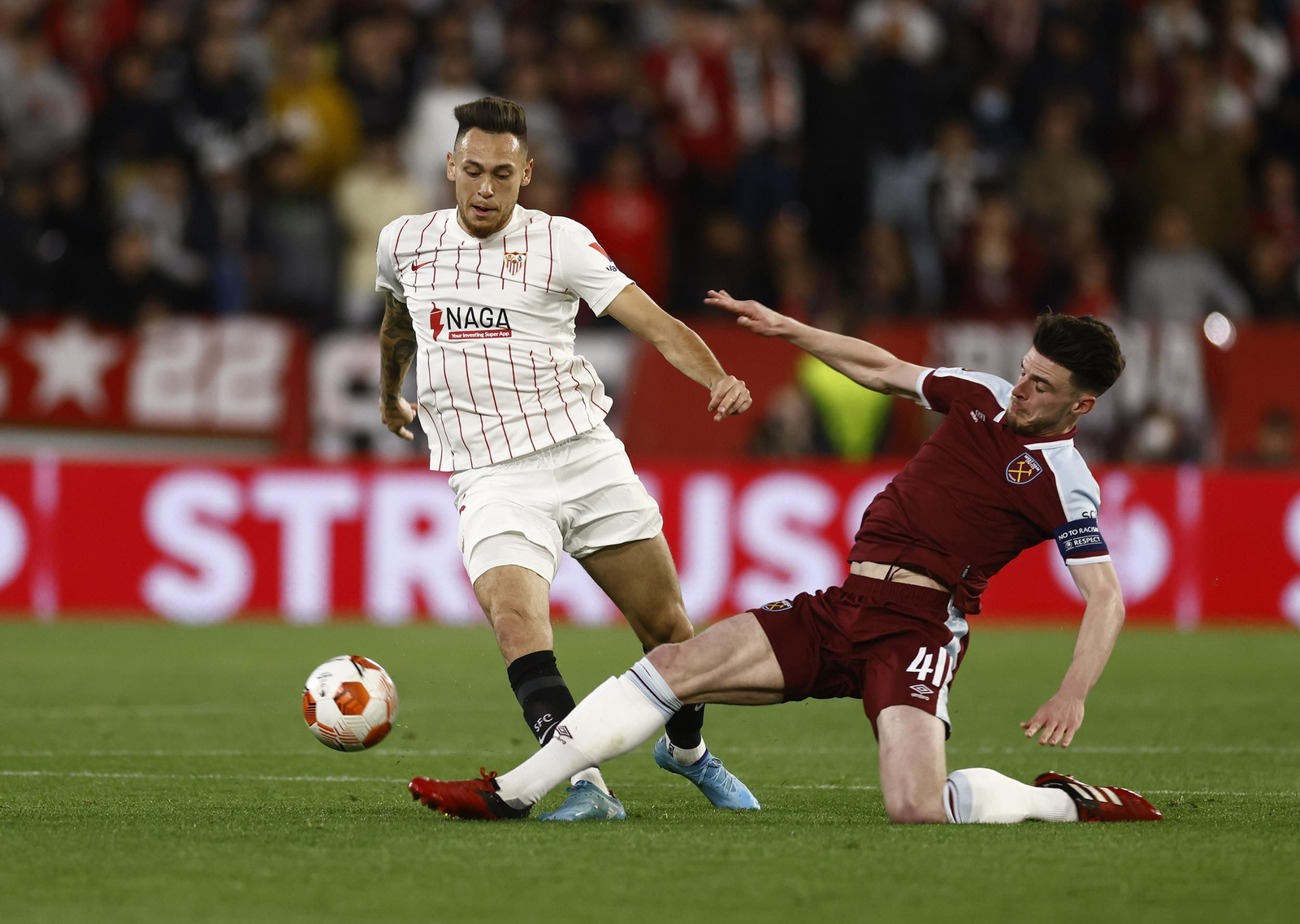 Las imágenes del Sevilla-West Ham