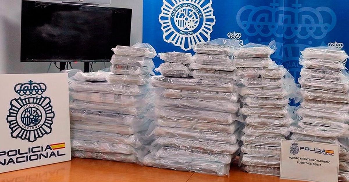 La Policía Nacional detiene a una pareja con 219 kilos de hachís en un ...