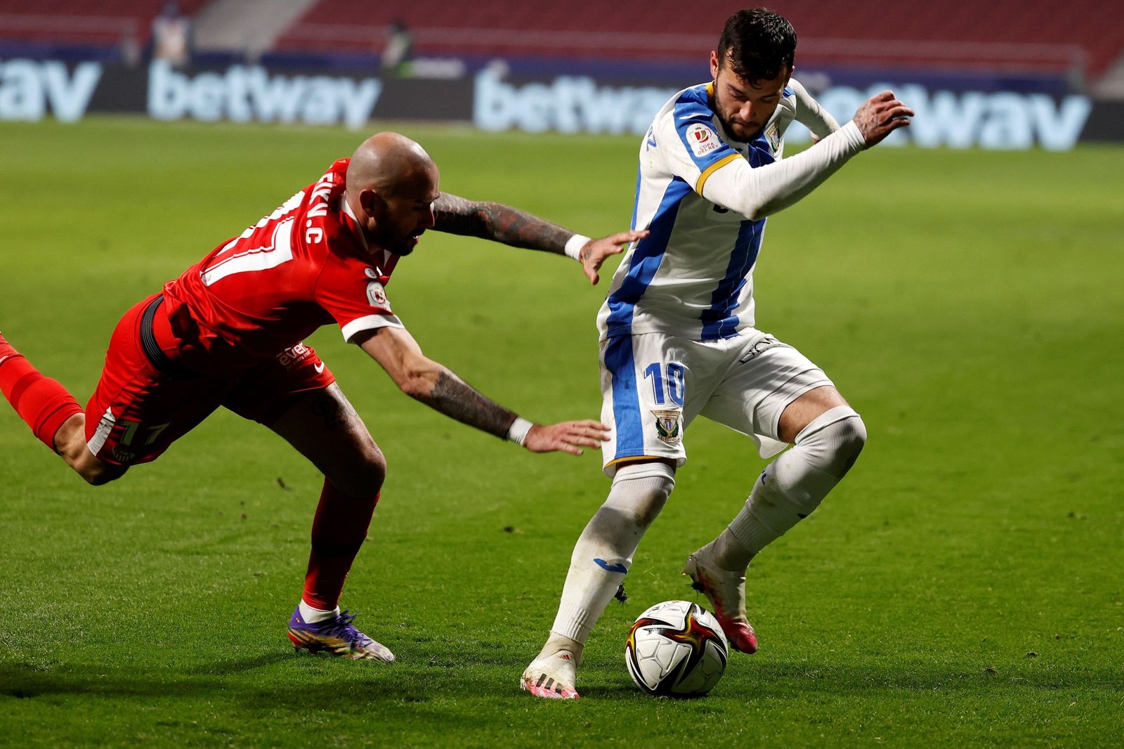 Las fotos del Leganés-Sevilla de Copa del Rey