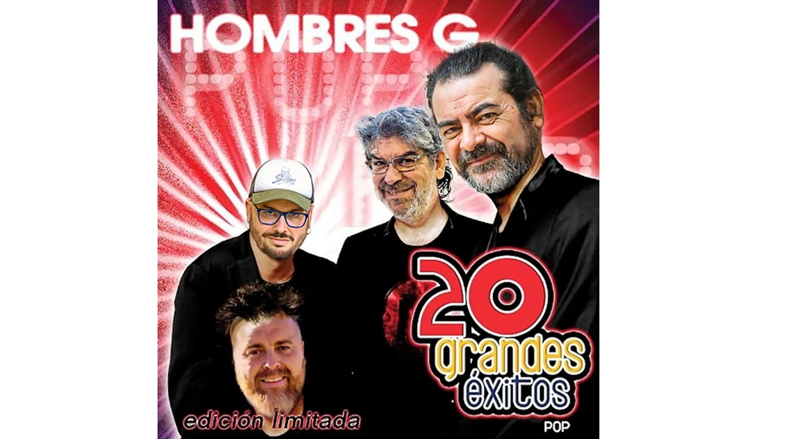 Portada del disco de los Hombres G más gaditanos.