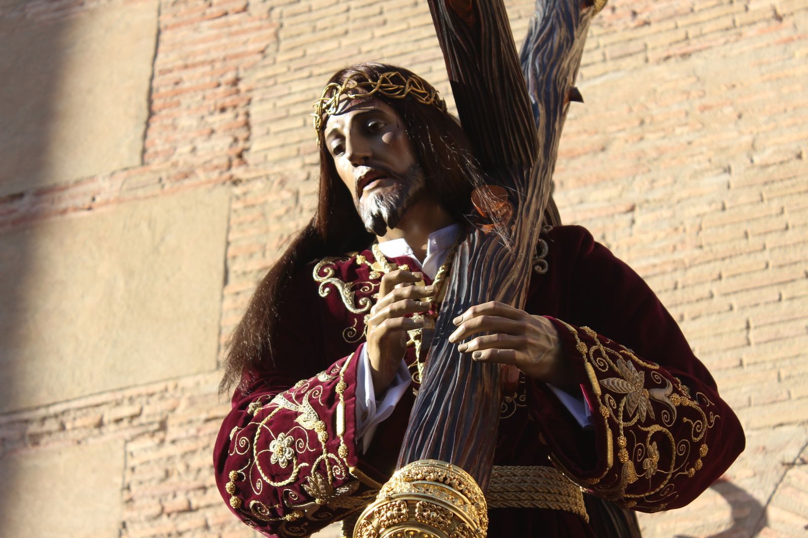 Las imágenes de la Subida de Jesús y el Pregón del Judío en Vera