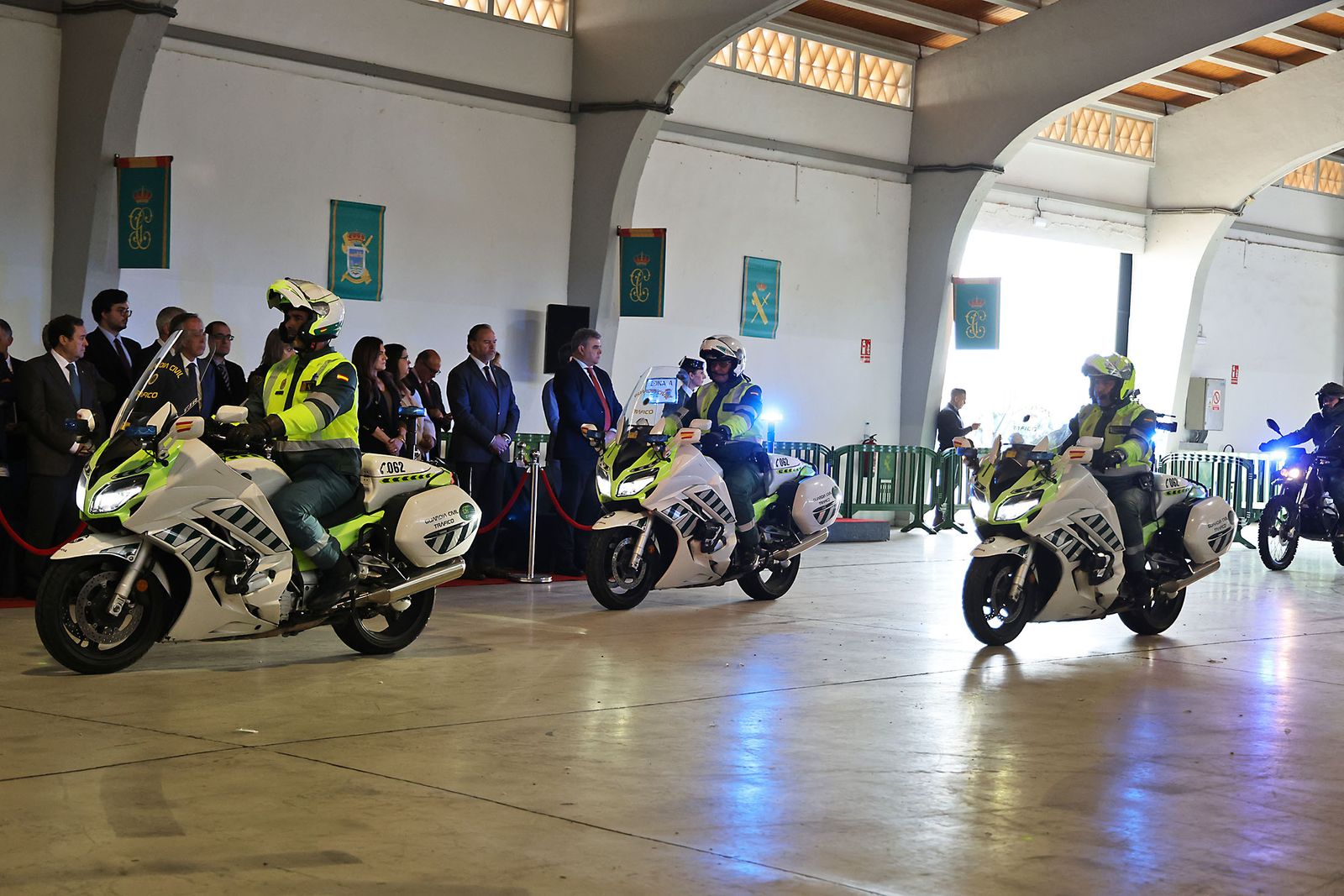 Imágenes de la jura del cargo de Julio Serrano Checa como Jefe de la Comandancia de la Guardia Civil de Huelva