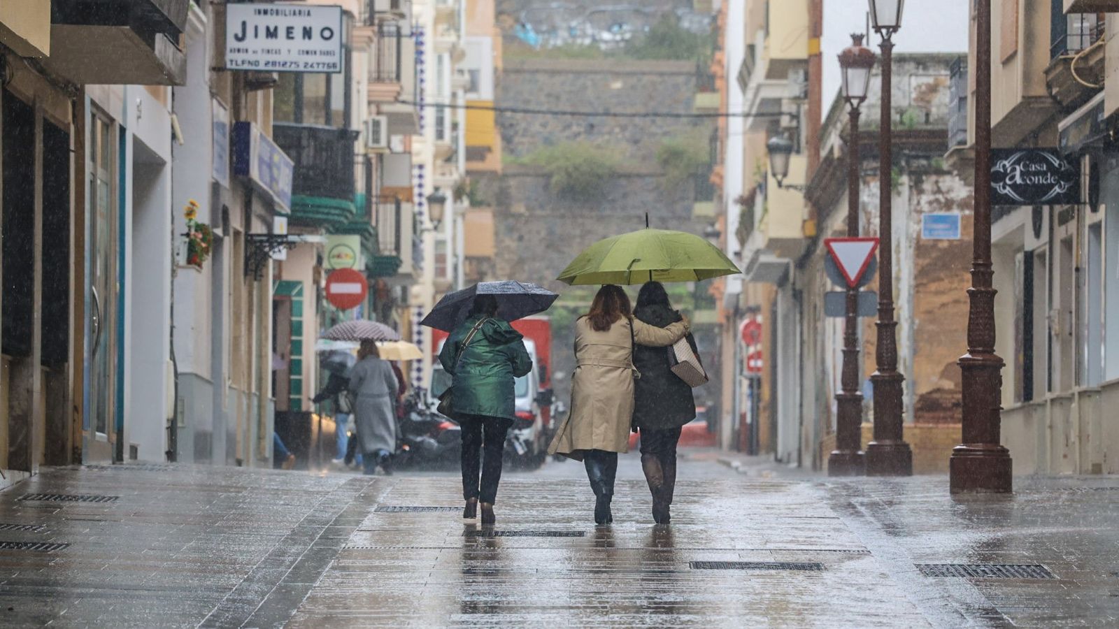 Huelva continúa dentro del área de influencia del temporal,