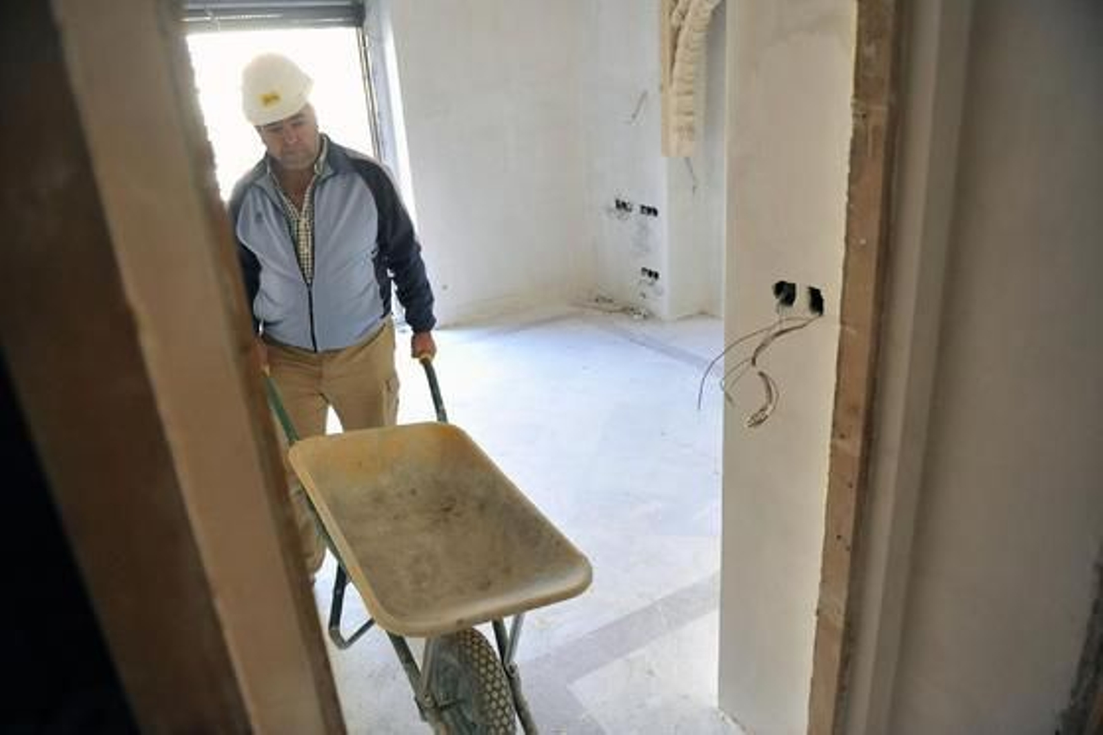 Las obras del hotel más importante de la ciudad, el Alfonso XIII.

Foto: Juan Carlos Vázquez