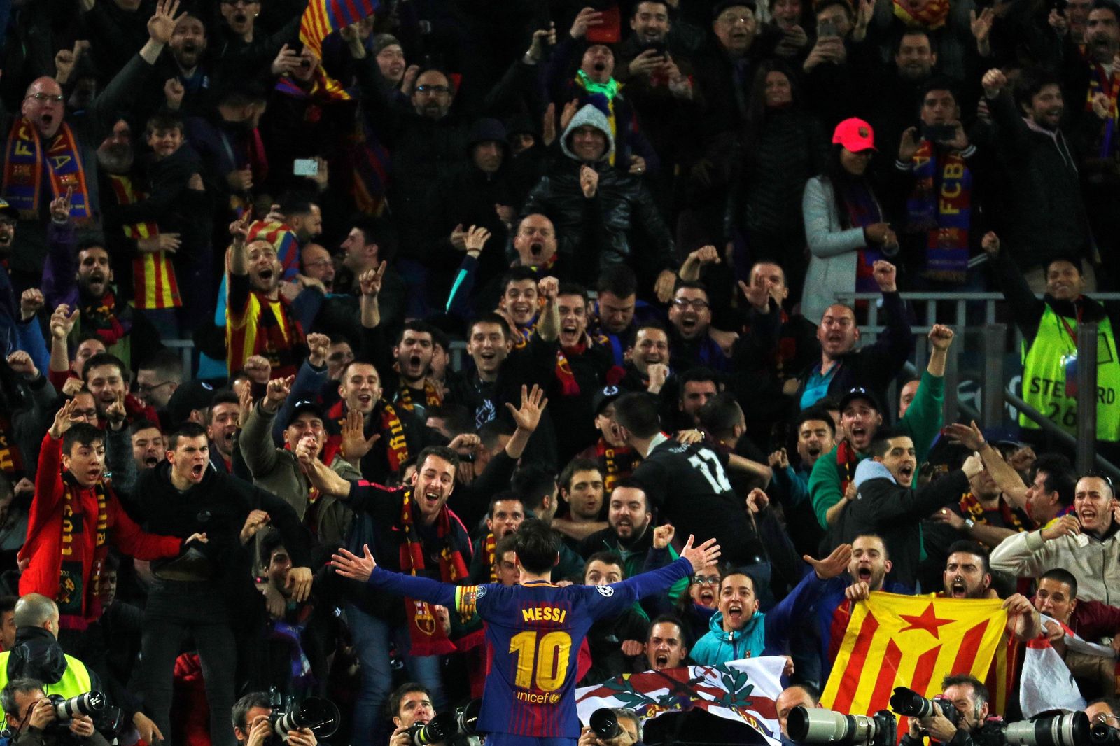 Las imágenes del Barcelona-Chelsea