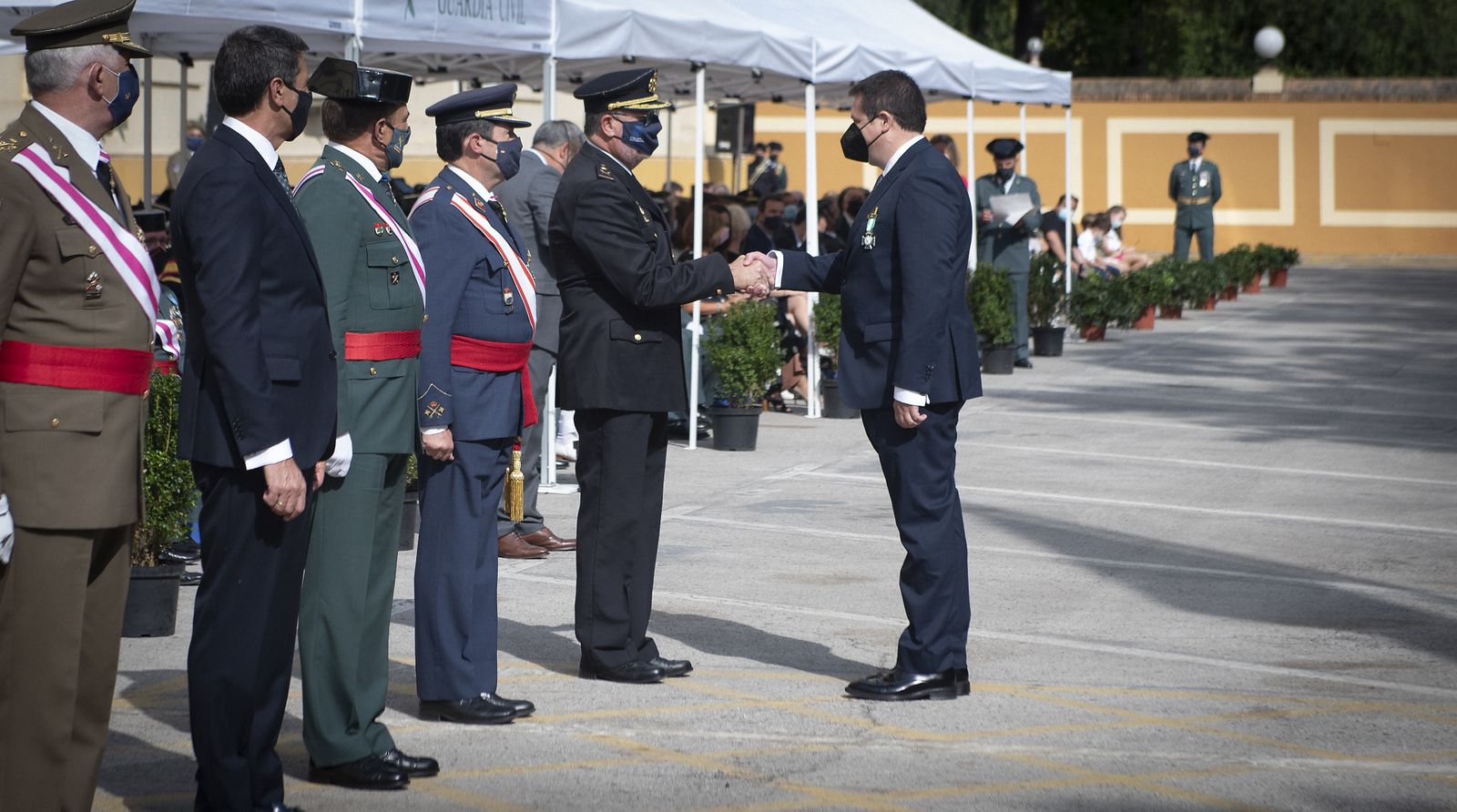 El acto del día del Pilar de la Guardia Civil, en imágenes