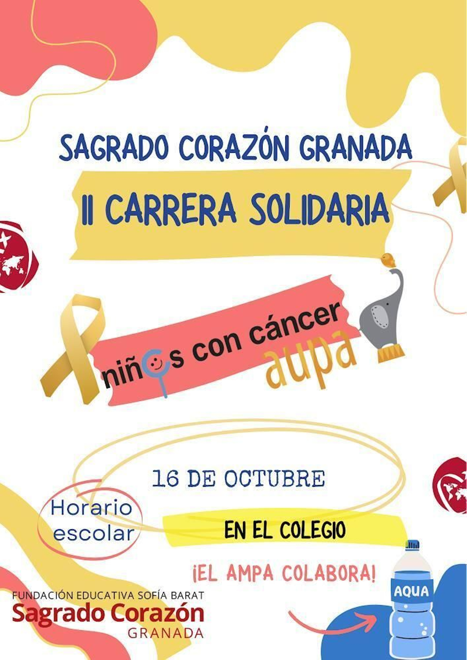 La II Carrera Solidaria, el próximo lunes en el Sagrado Corazón.