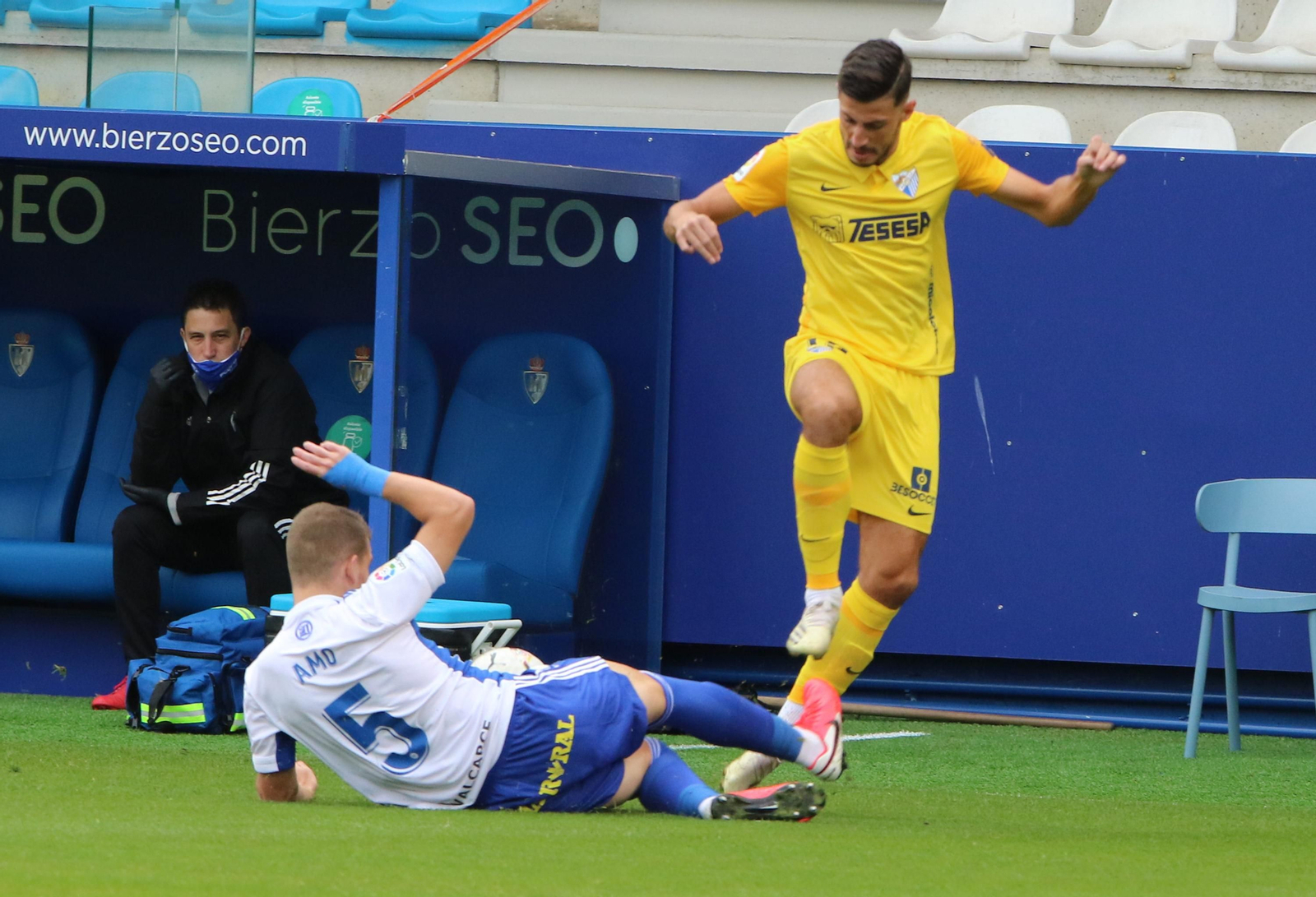 Las fotos de la Ponferradina-Málaga CF