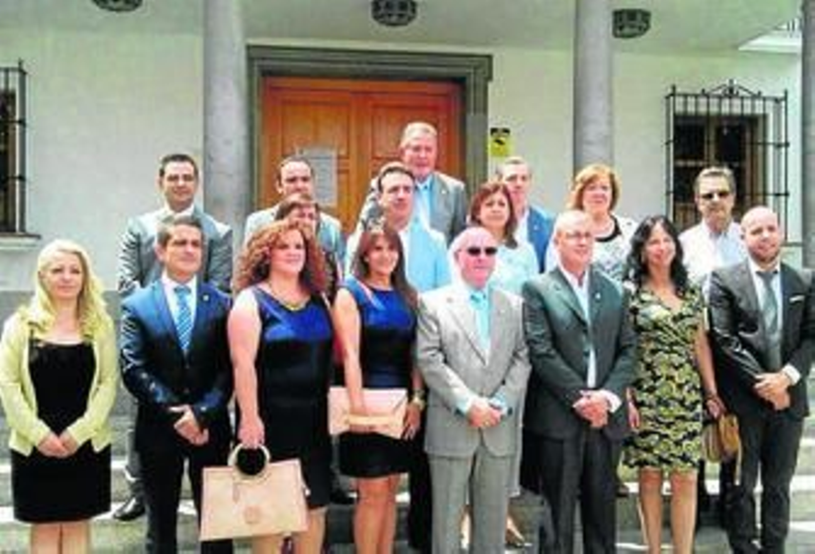 La nueva corporación municipal de Ogíjares.