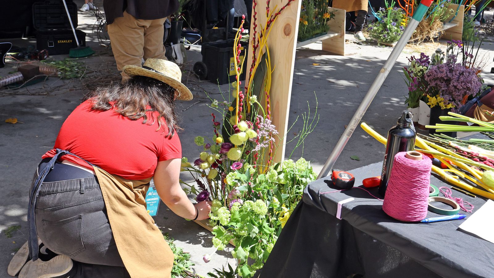 El centro de Jerez lleno este sábado