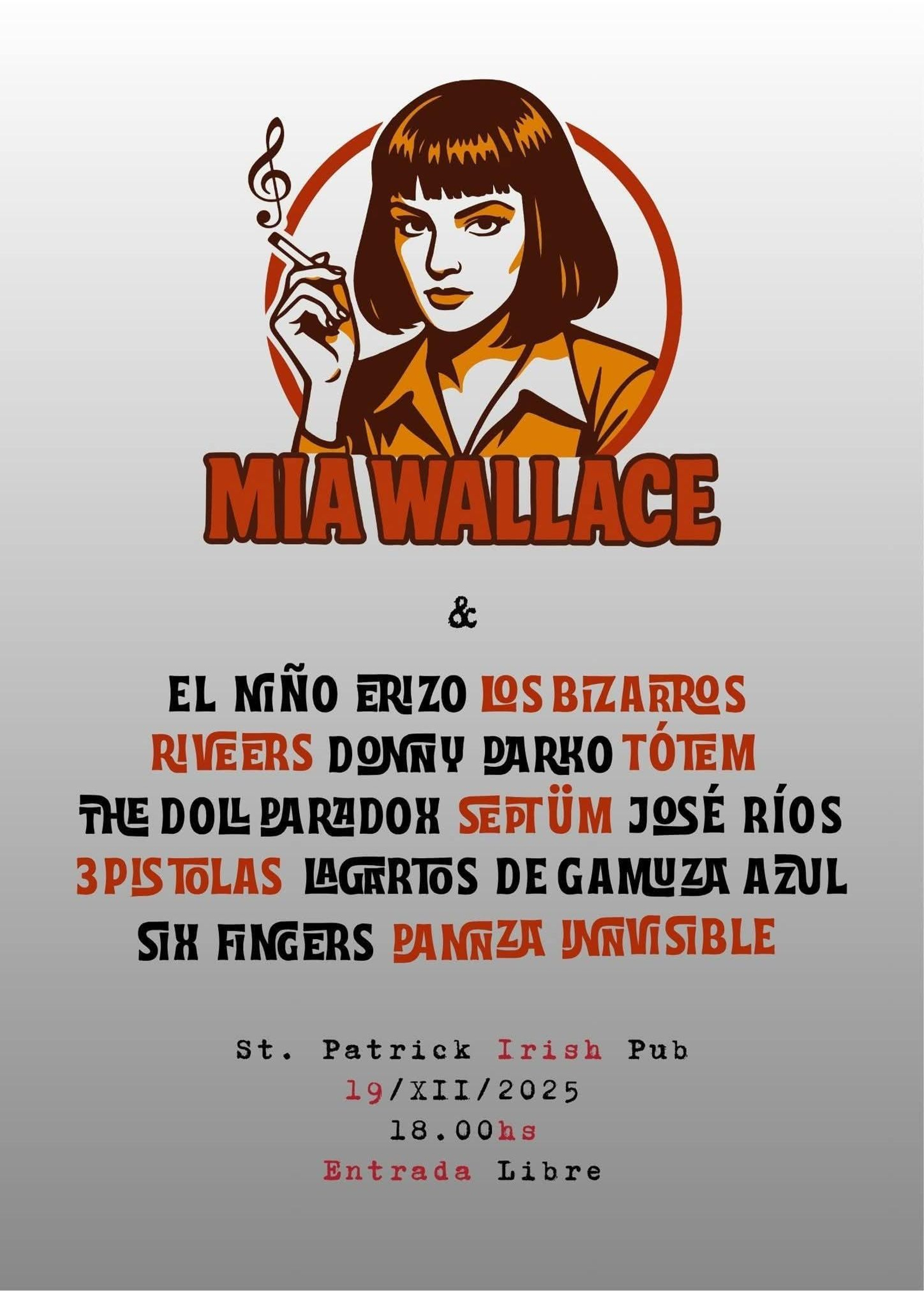 El pub Saint Patrick acoge este concierto el viernes a las 18:00 horas.