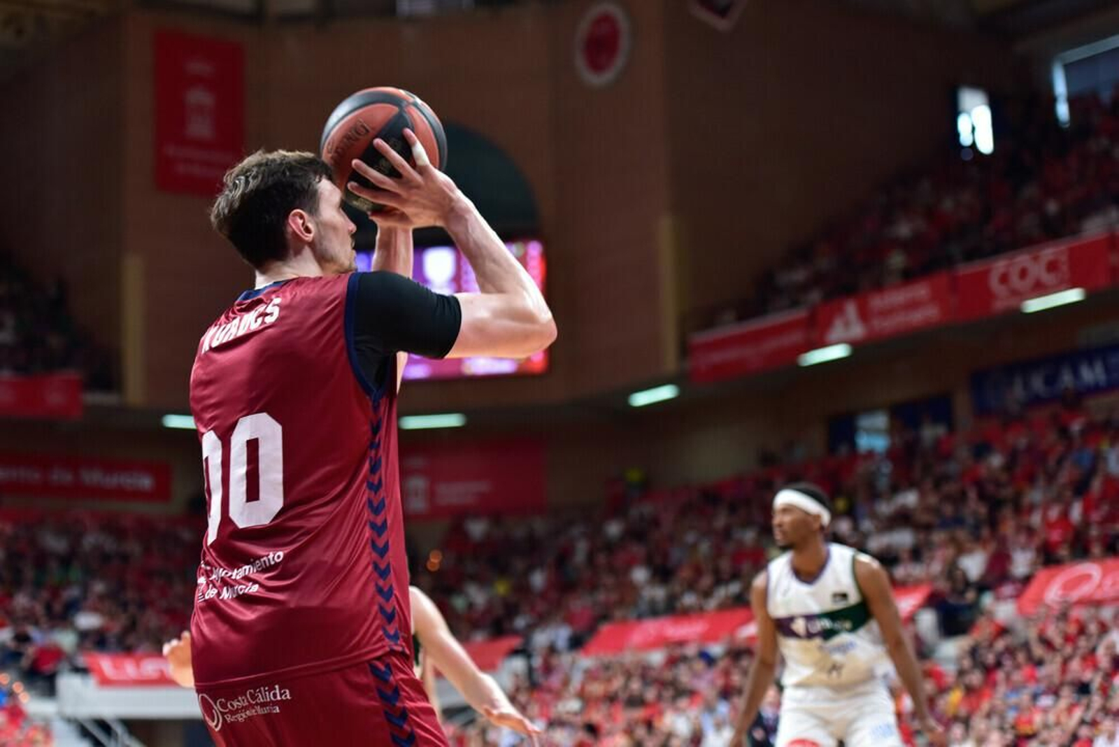 Las fotos del UCAM Murcia - Unicaja, 3º partido de semifinales de la ACB