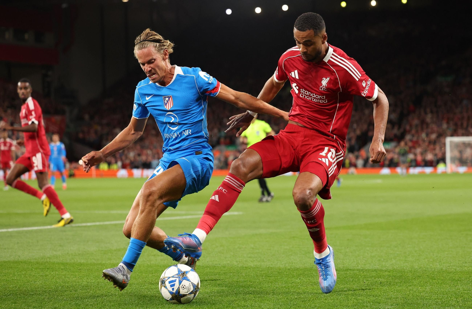 Las fotos del Liverpool - Atlético de Madrid