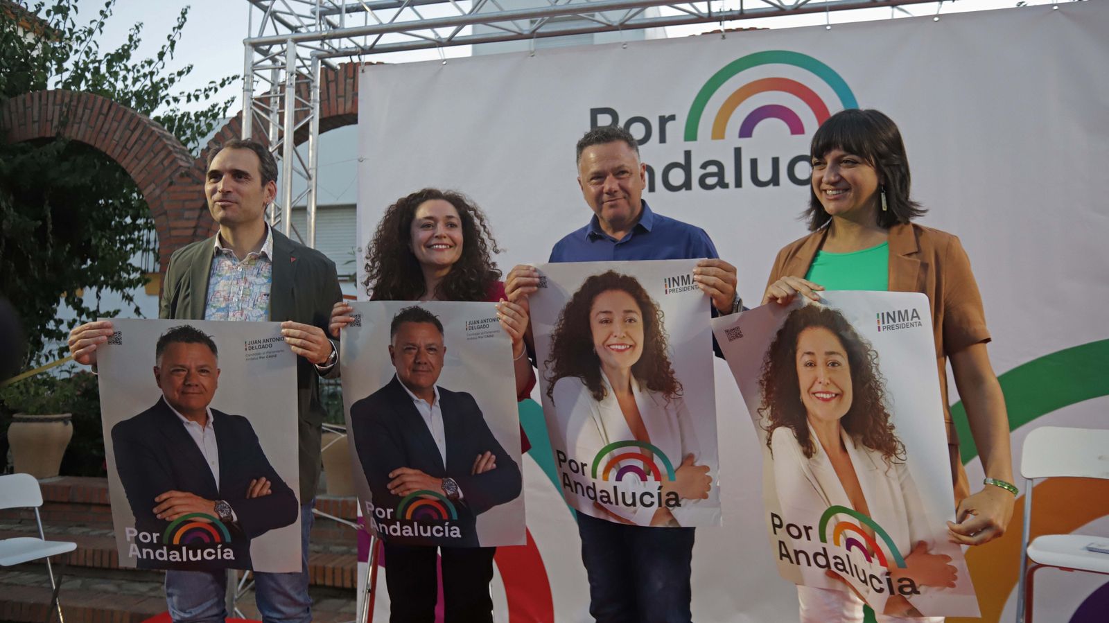 Fotos del inicio de campaña de Por Andalucía en Algeciras