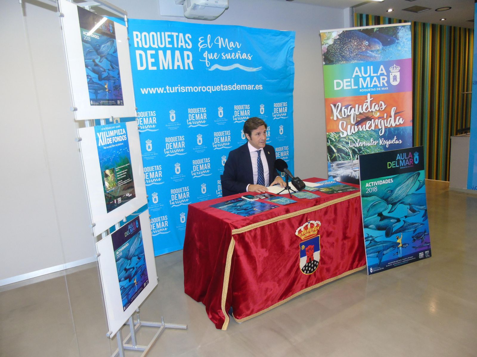 El concejal de Turismo, Luis Miguel Carmona, presentó las actividades.