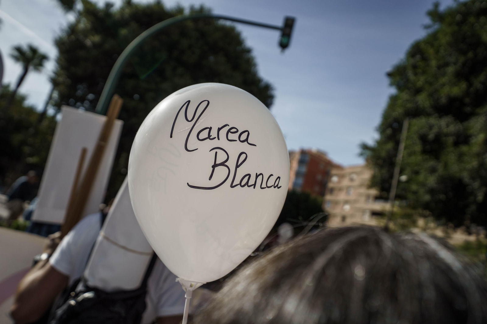 "La sanidad se defiende, gobierne quien gobierne", Almería se lanza a las calles por la sanidad pública