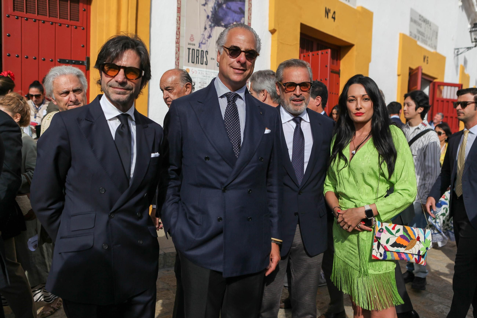 Javier Conde, Francisco D´agostino, Larry Hill y Vanesa Santos.
