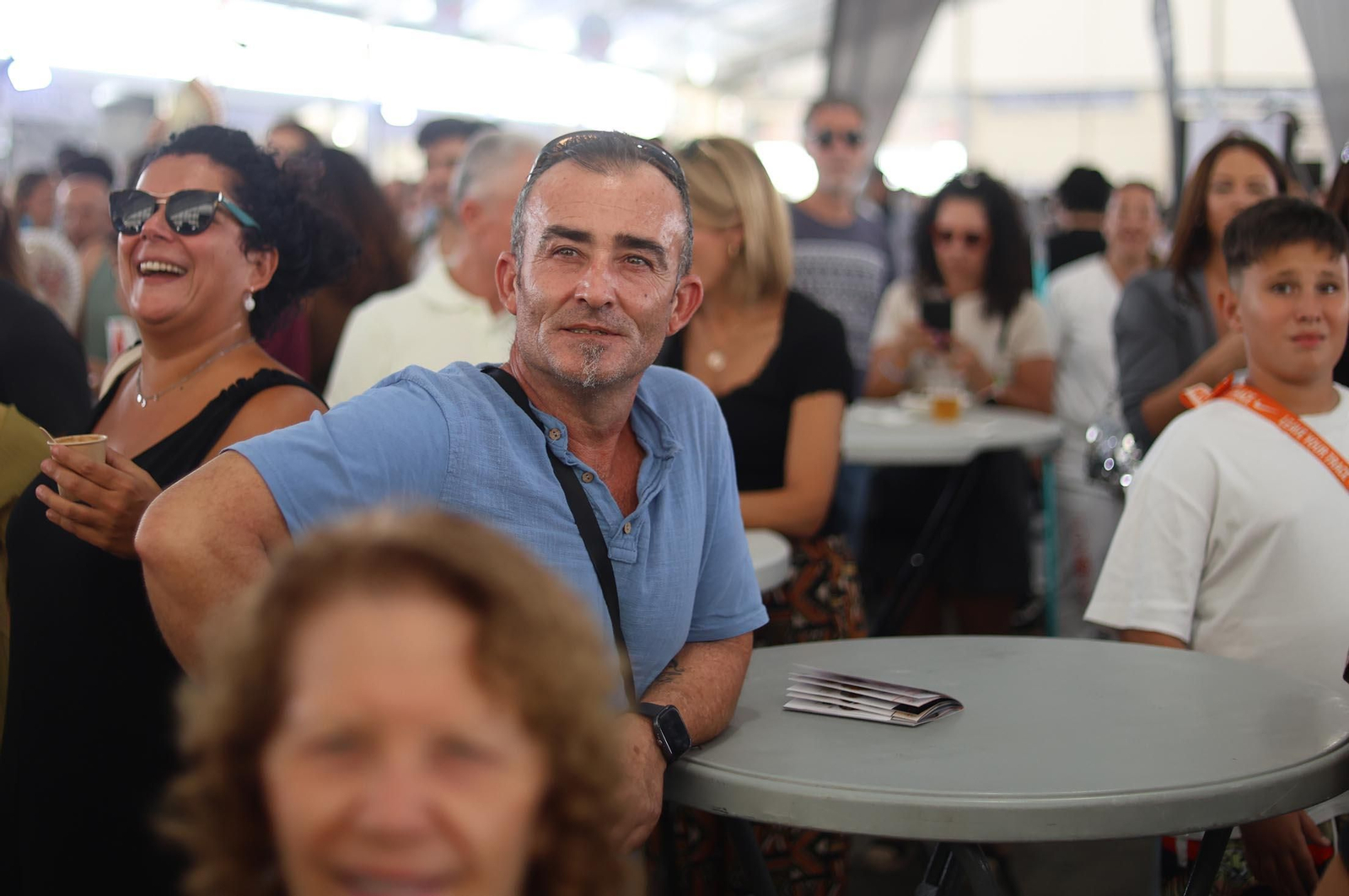 Imágenes de la Feria de la Tapa de Huelva en la mañana del domingo