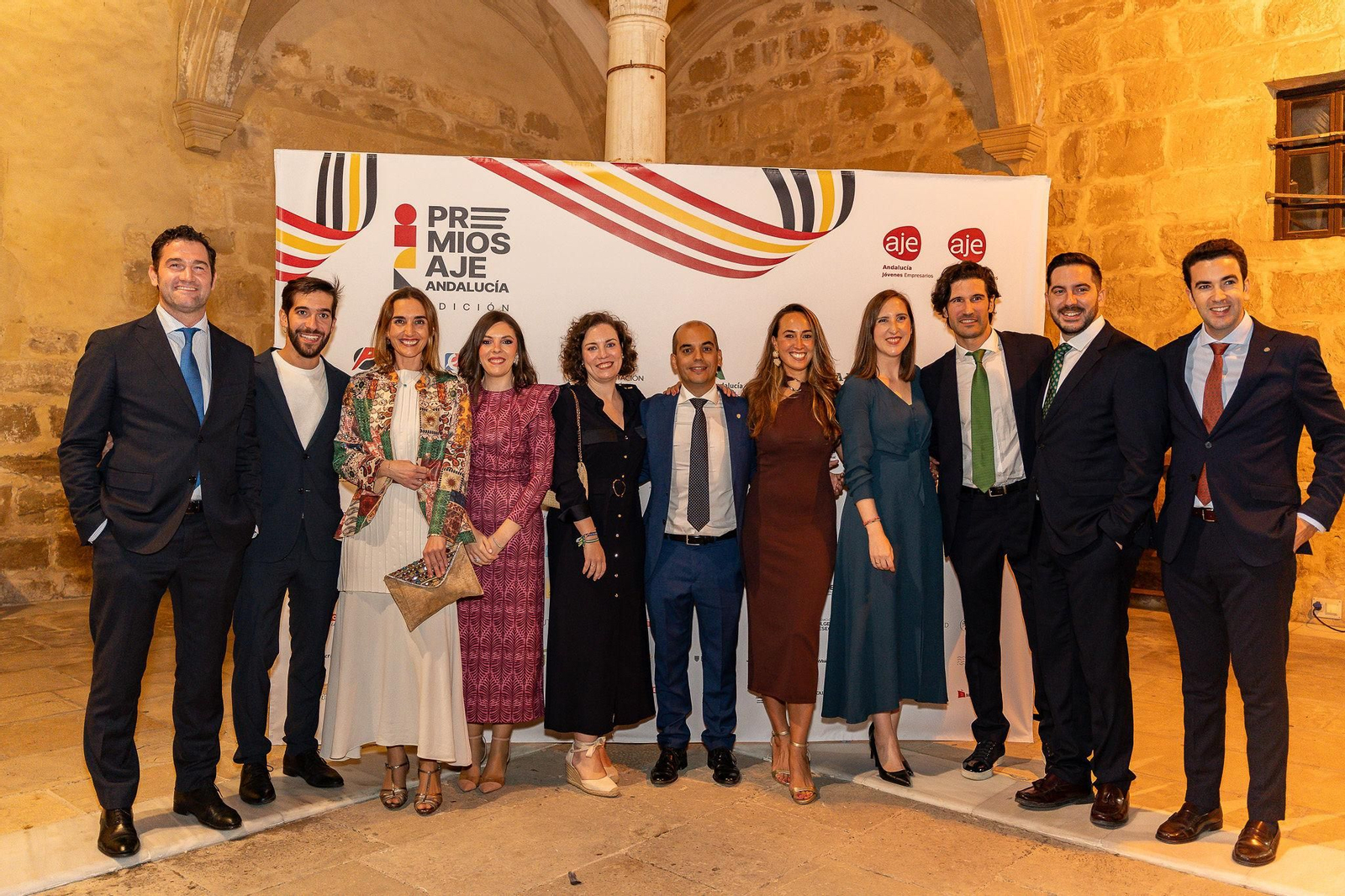 Así fue la mágica noche de entrega de los Premios AJE Andalucía, en imágenes