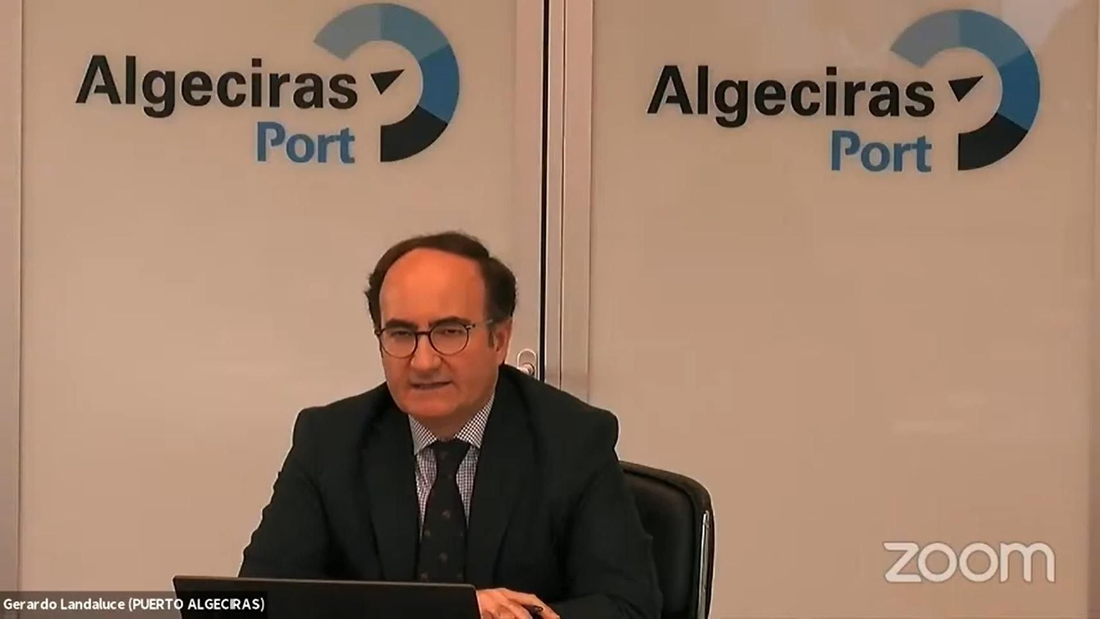 Gerardo Landaluce, durante su intervención.