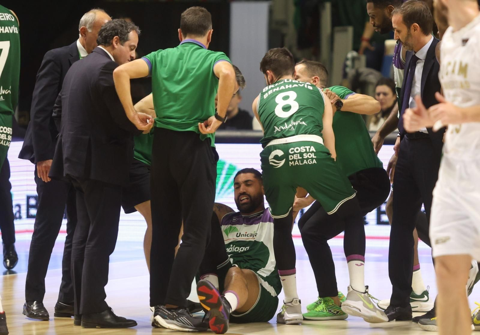 El Unicaja - UCAM Murcia, en fotos