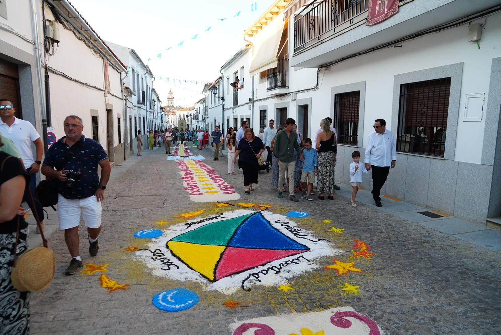 La procesión de San Roque en Dos Torres