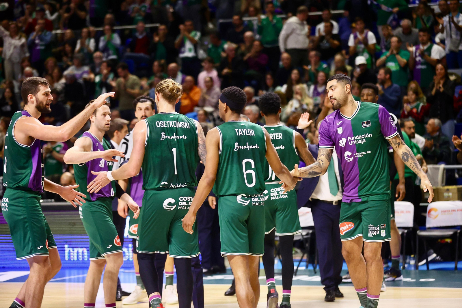 El Unicaja - Surne Bilbao, en fotos