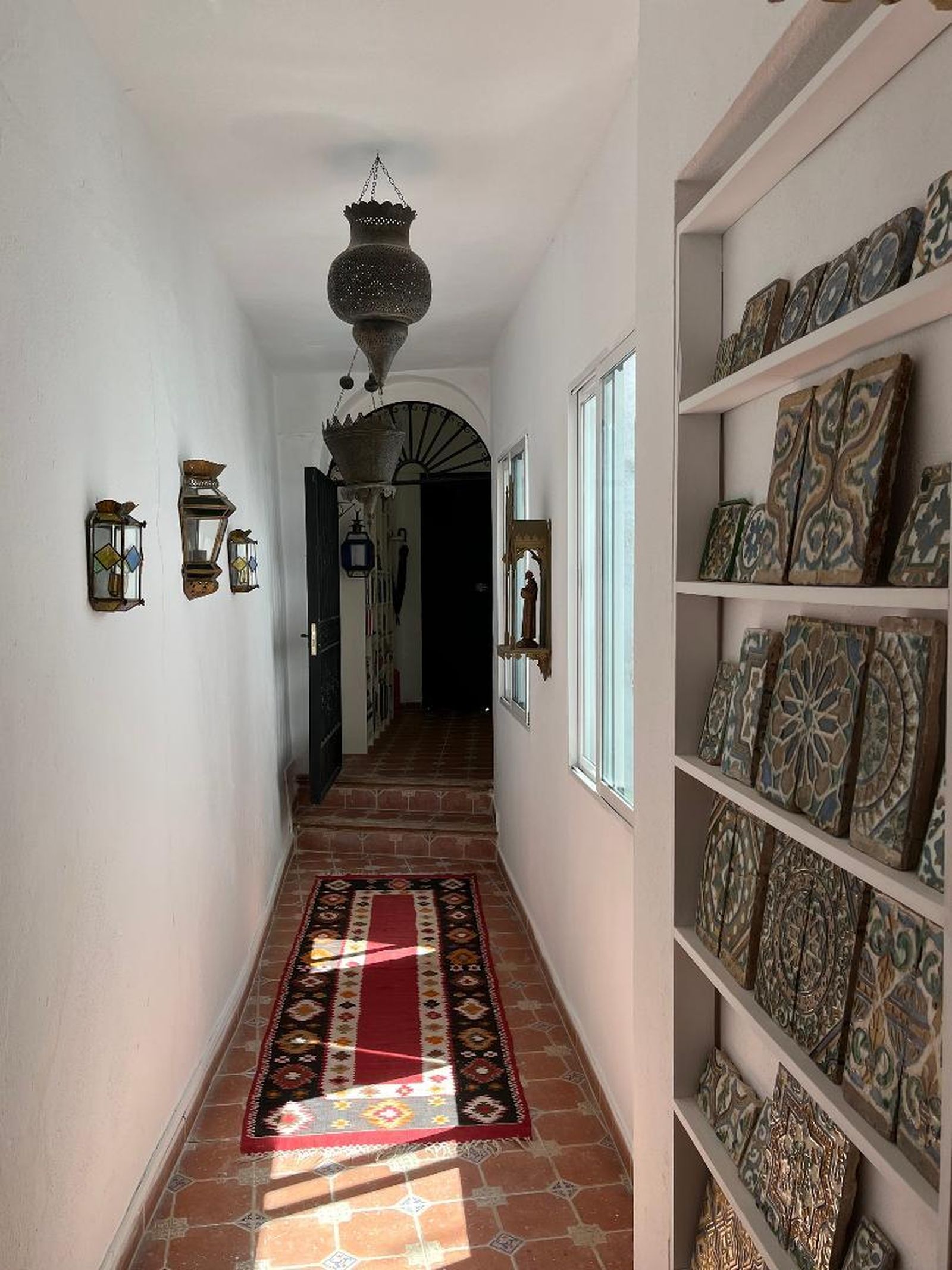 Interior de la casa.
