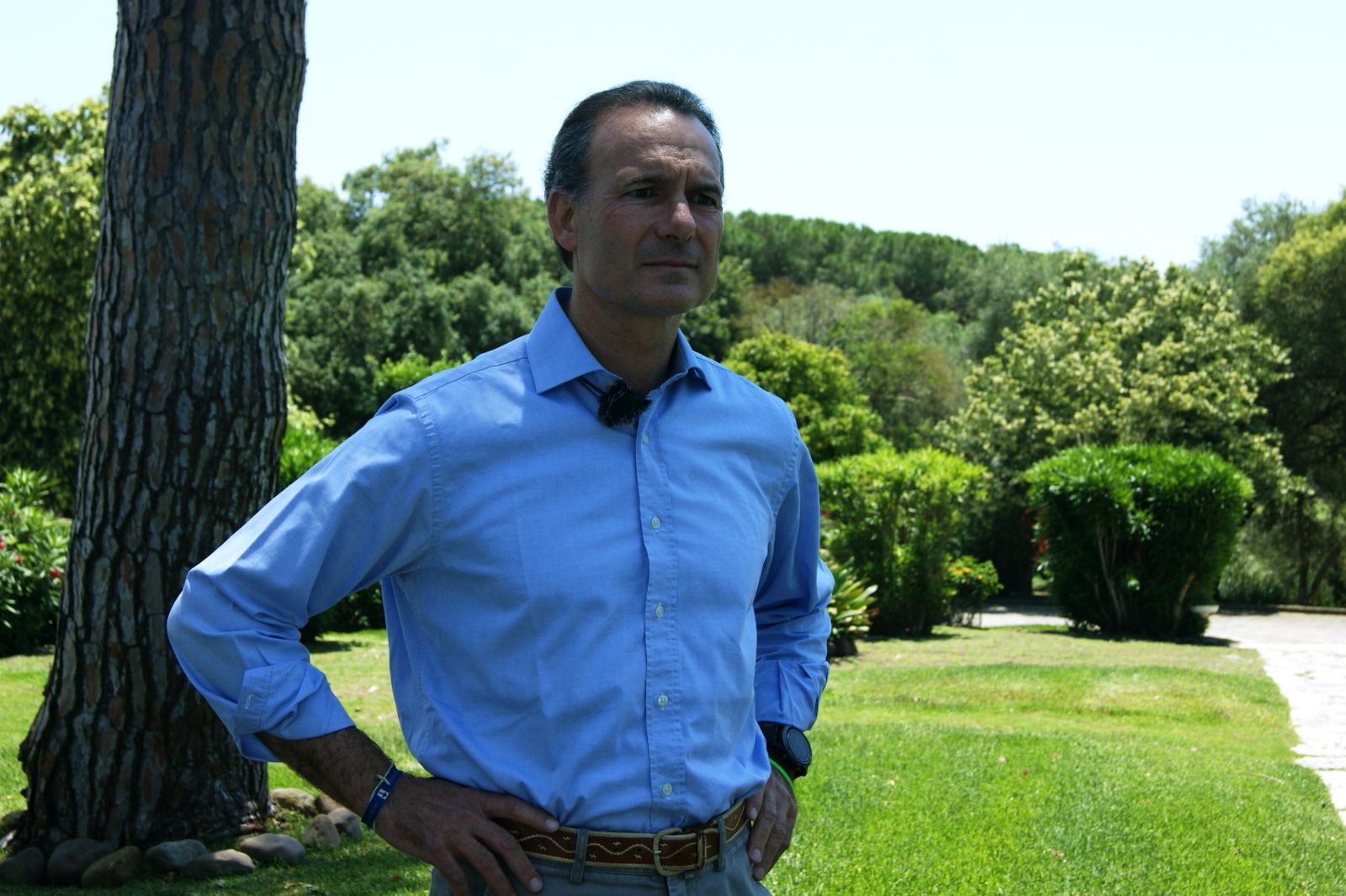 Carlos Masaveu en Las Lomas.