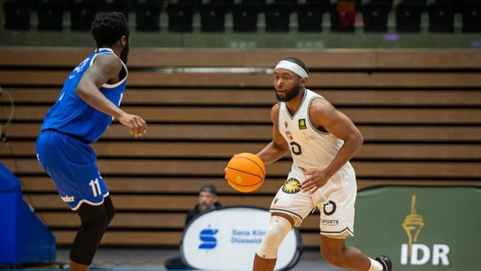 Ryan Richmond, nuevo jugador del Coto Córdoba, en un partido en su etapa en Alemania.