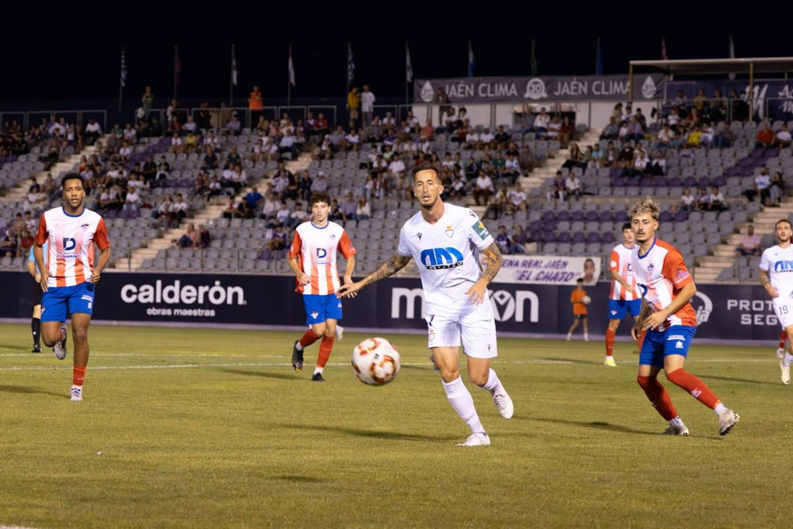 Partido Real Jaén CF contra CP Almería, en imágenes