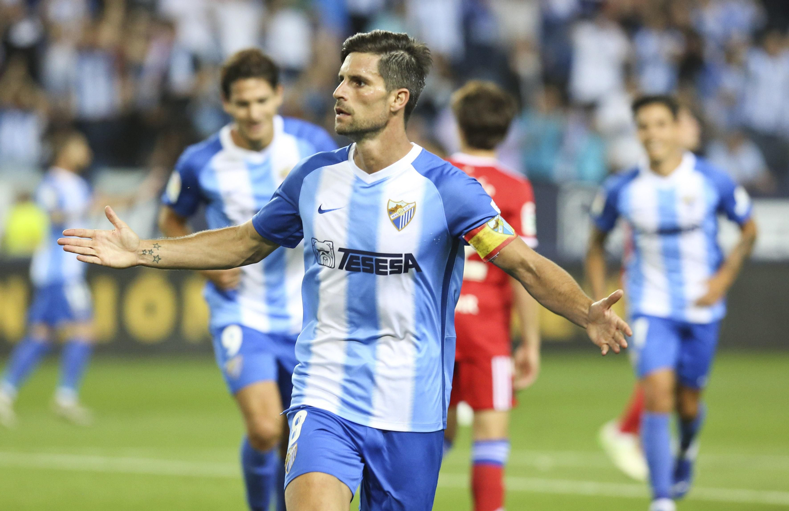 Las fotos del Málaga CF - Zaragoza