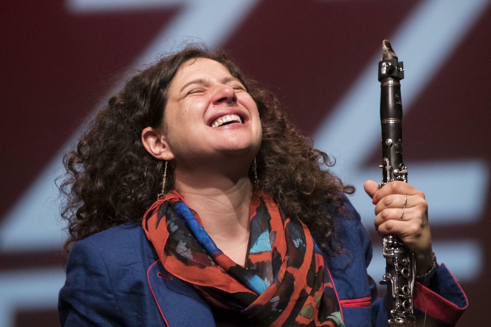 La clarinetista, saxofonista y directora de orquesta isarelí Anat Cohen (Tel Aviv, 1979).