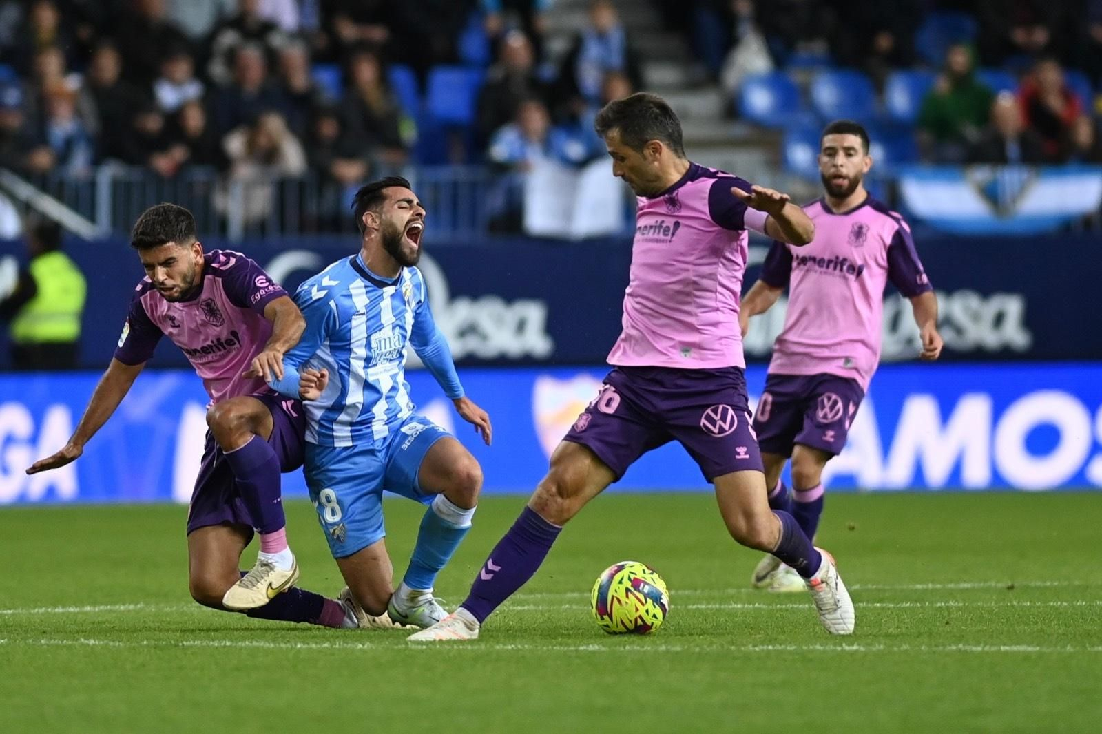 El Málaga CF - Tenerife, en fotos