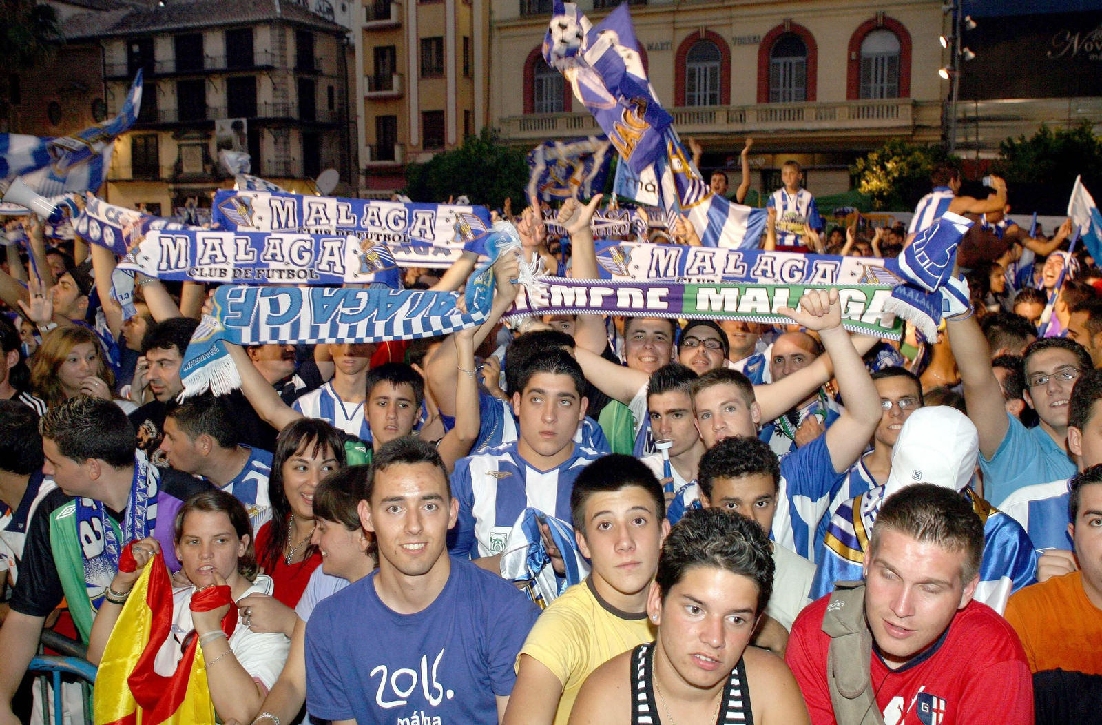 Las fotos del último ascenso del Málaga CF a Primera División