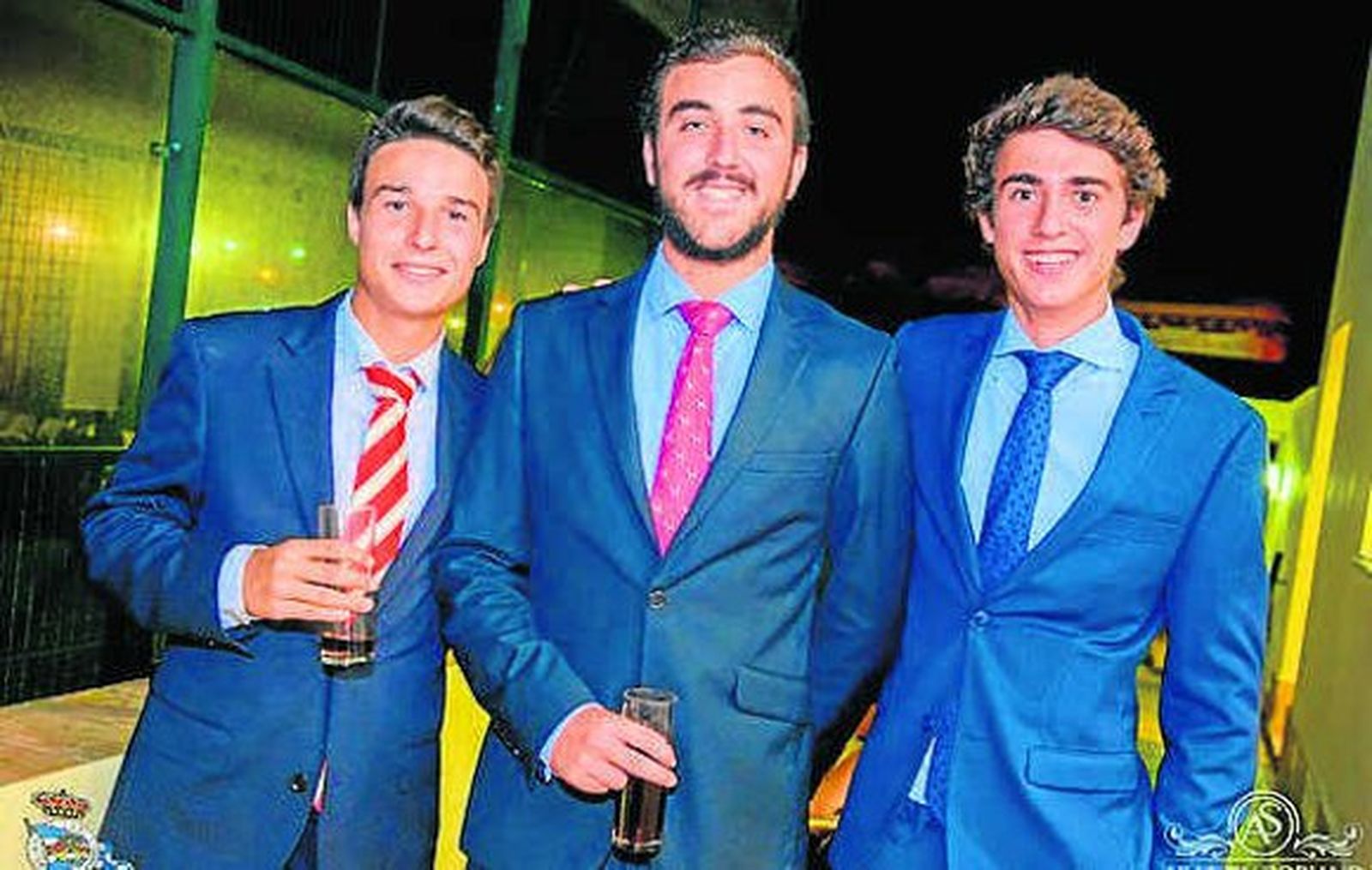 Pablo Bendala, Carlos Núñez y Jorge Quijano estuvieron presentes en el festejo.

Foto: Ignacio Casas de Ciria