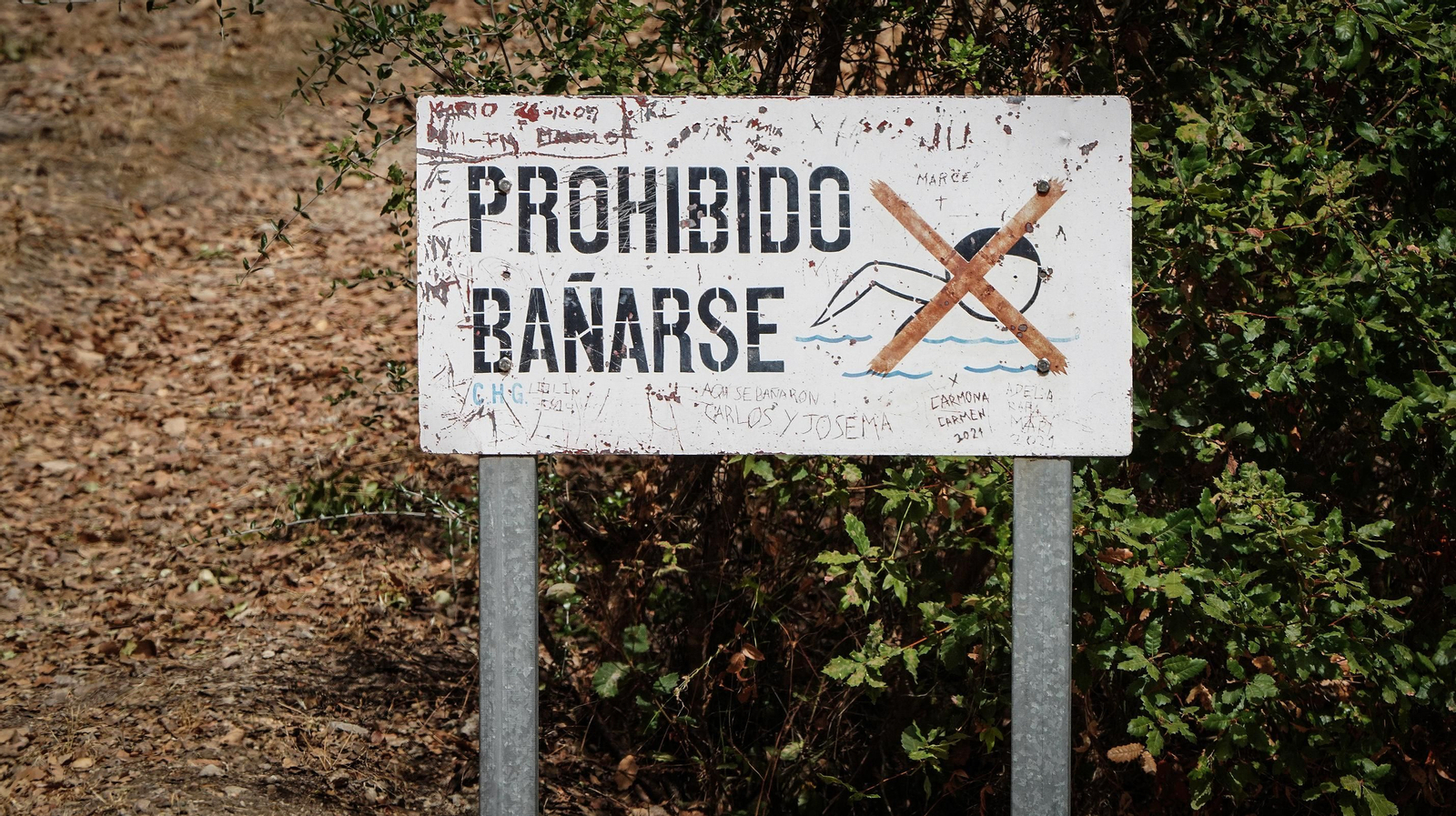 Así se encuentran algunos embalses de la provincia