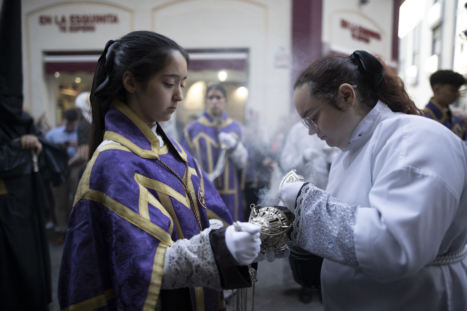 La Hermandad de la Misericordia en la Semana Santa de Huelva 2023, en imágenes