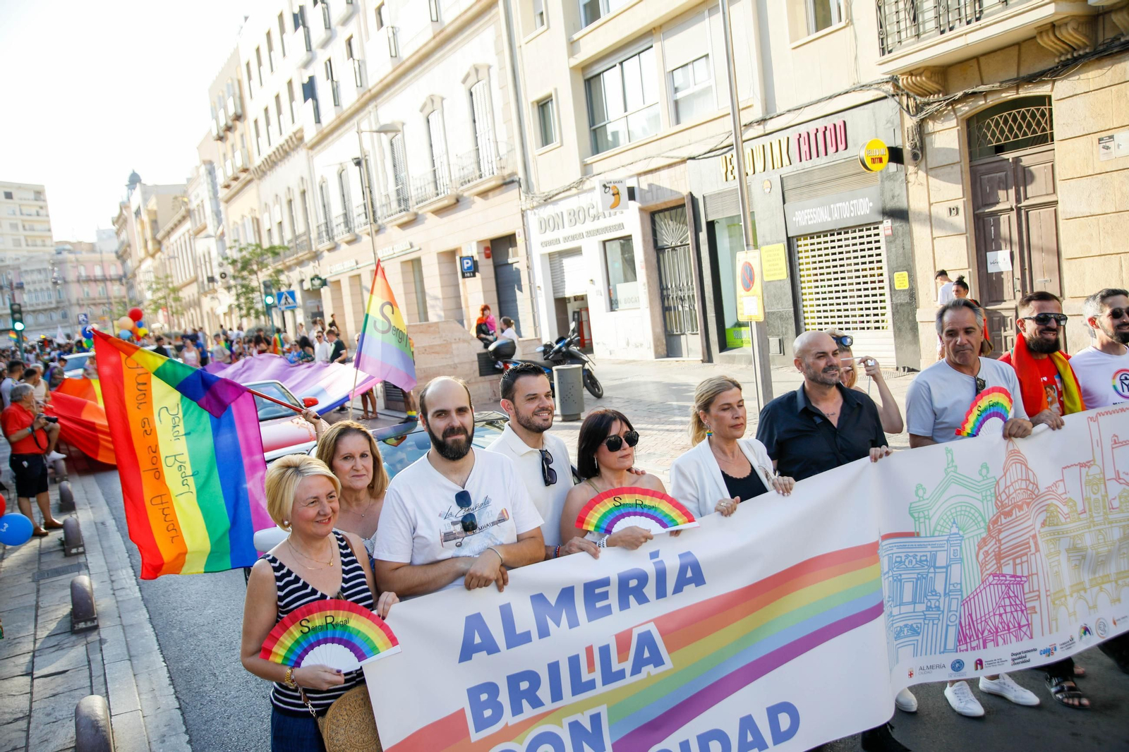 Las imágenes del Orgullo LGTBI en Almería