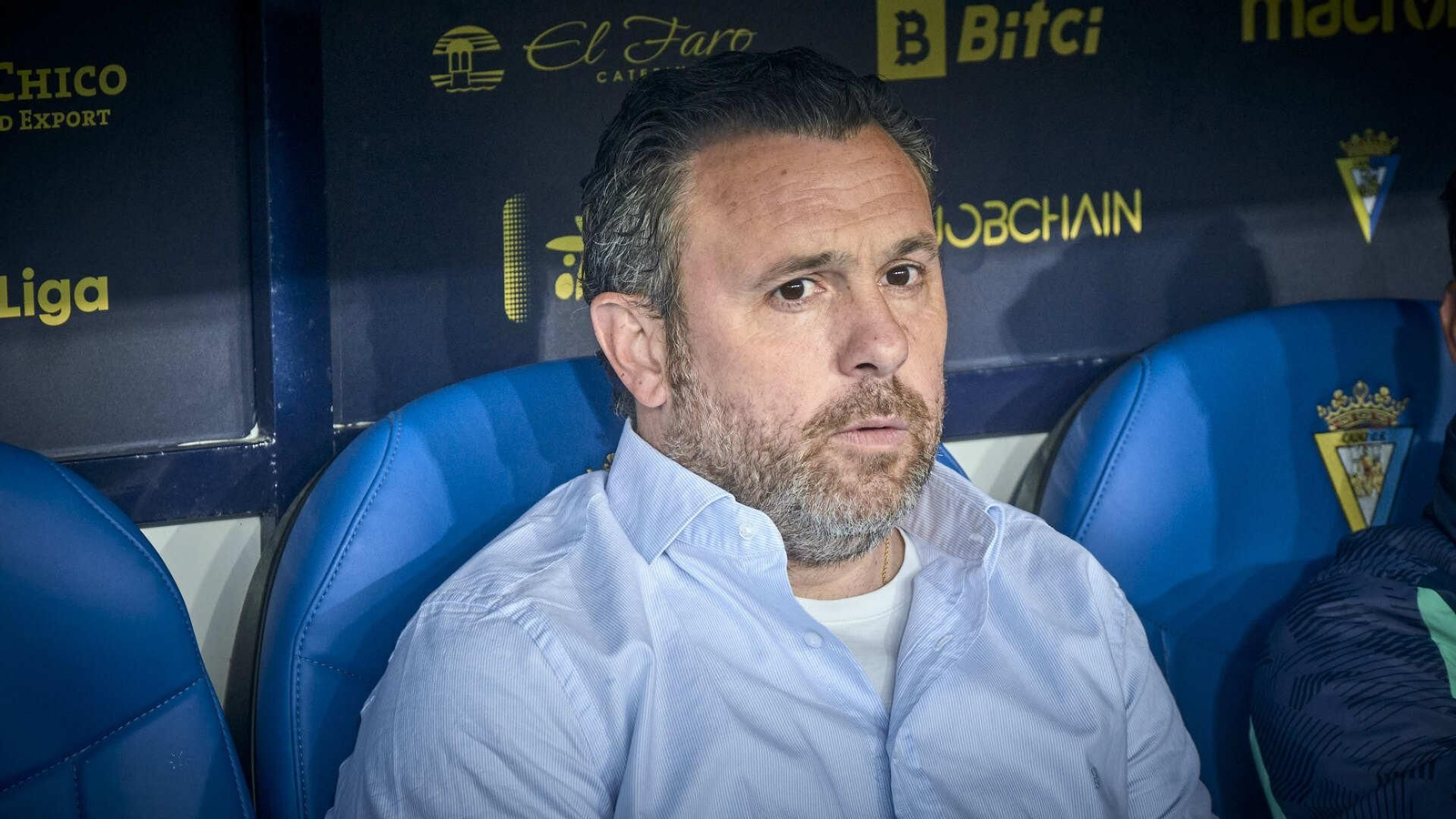 Partido de fútbol entre el Cádiz CF y el Getafe CF.