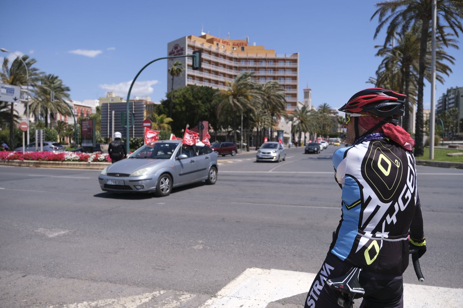 Fotogalería manifestación del Día Internacional del Trabajador. Almería