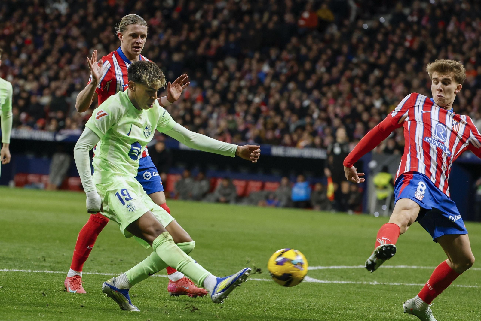 Las fotos de la remontada en el Atlético - Barcelona