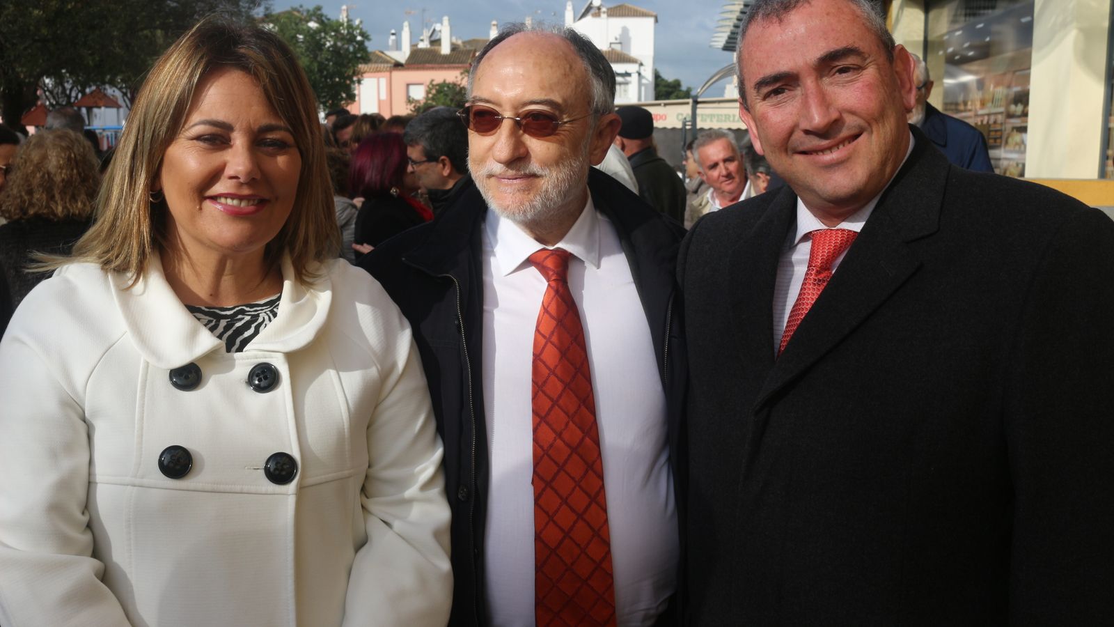 Elena Amaya, Francisco Poveda y Miguel Andreu