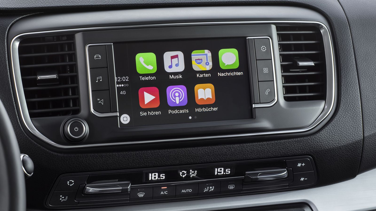 Imagen de la pantalla táctil de este modelo.