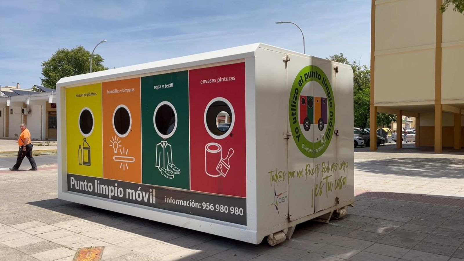 Nuevo punto limpio móvil en Puerto Real